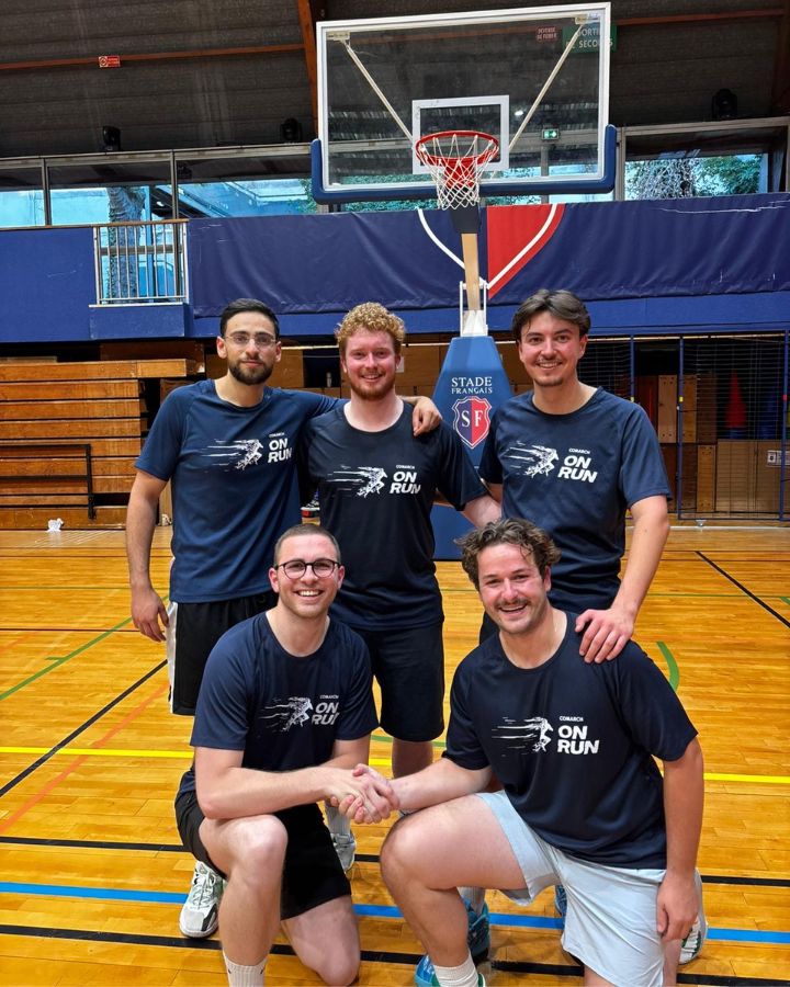 Basketball team in France