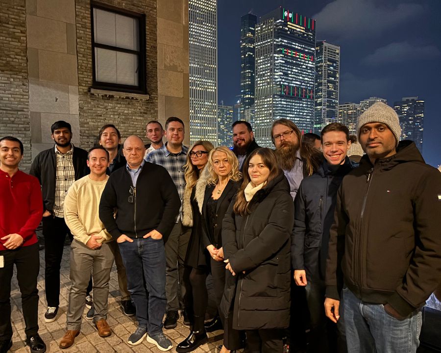 Christmas Meeting in New York City