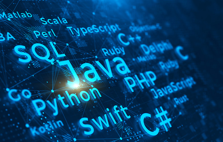 Ranking of the most popular programming languages  by COMARCH